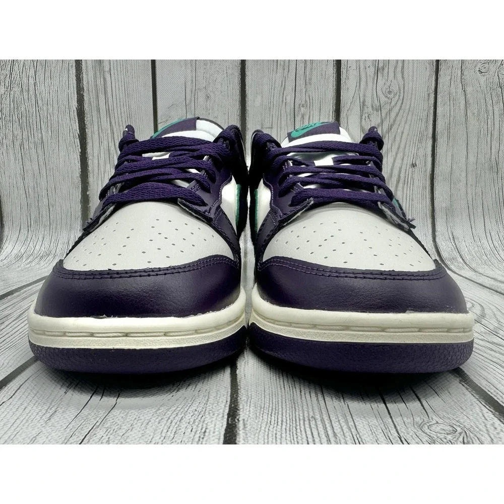 Nike Dunk Low Chenille Swoosh Grand Purple Men's Size 8‎ DQ7683-100